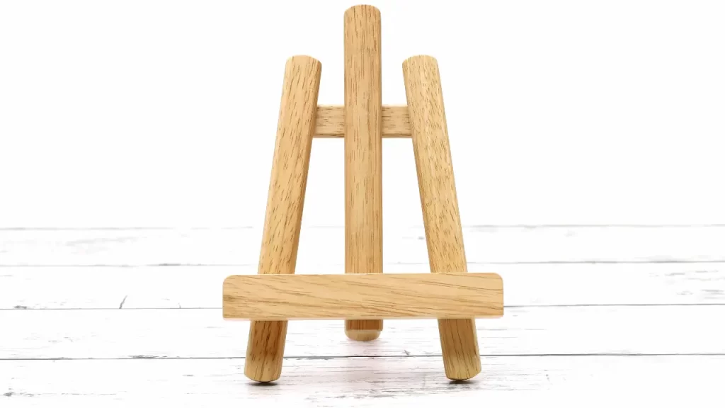 Cavalete de Madeira para Mesa
